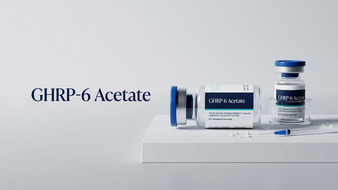 GHRP-6 Acetate: Mechanistic Analysis and Clinical Efficacy