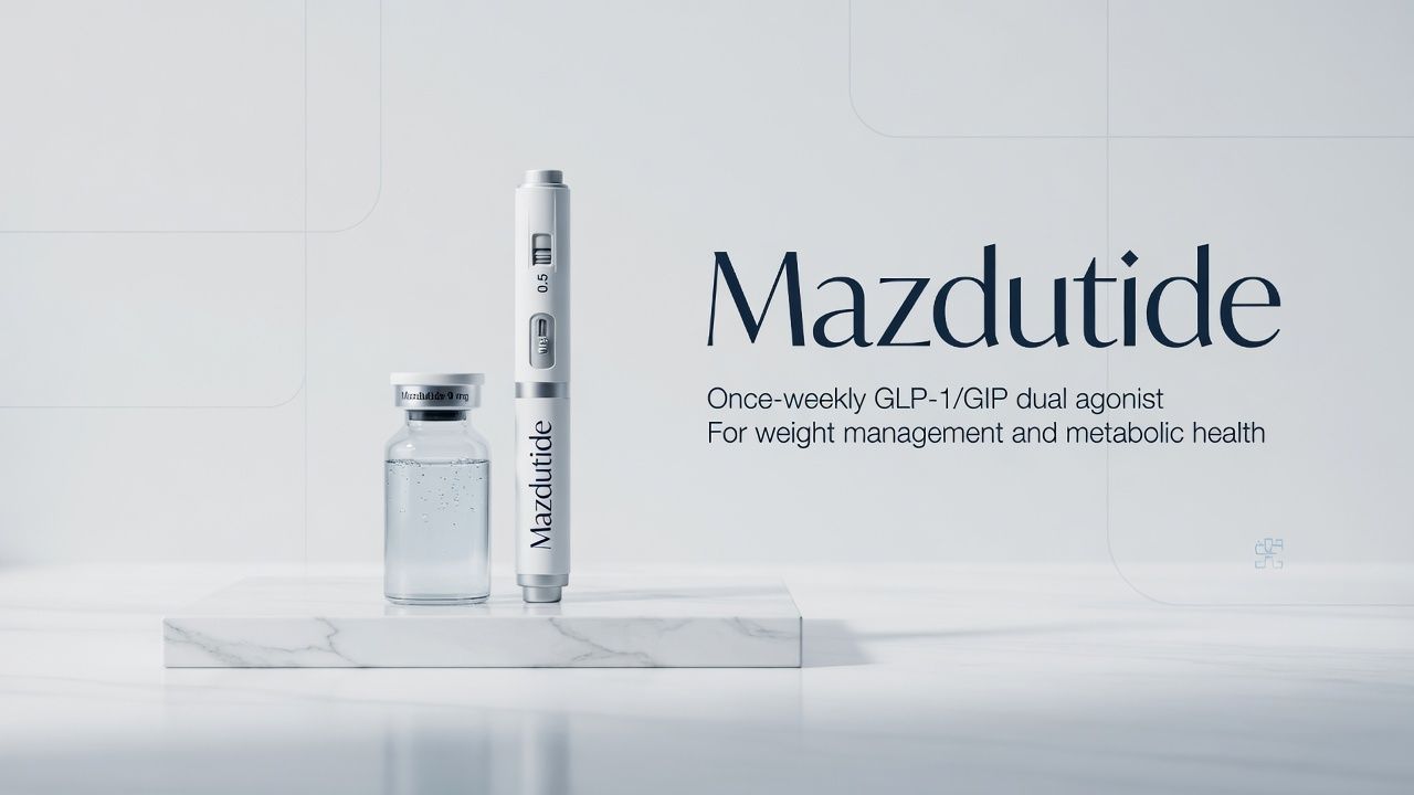 Mazdutide: A Dual GIPR/GLP-1R Agonist for Metabolic Regulation and Therapeutic Applications